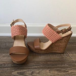 Jessica Simpson summer wedges Size 8